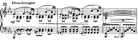 Schumann, Fantaisie op. 17, extrait du troisième mouvement