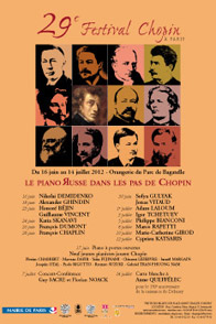 Festival Chopin à Paris 2012